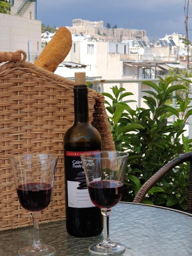 Appartement Renovated Studio With Roof Garden Access, 15 M Walk To Acropolis à Athènes Extérieur photo